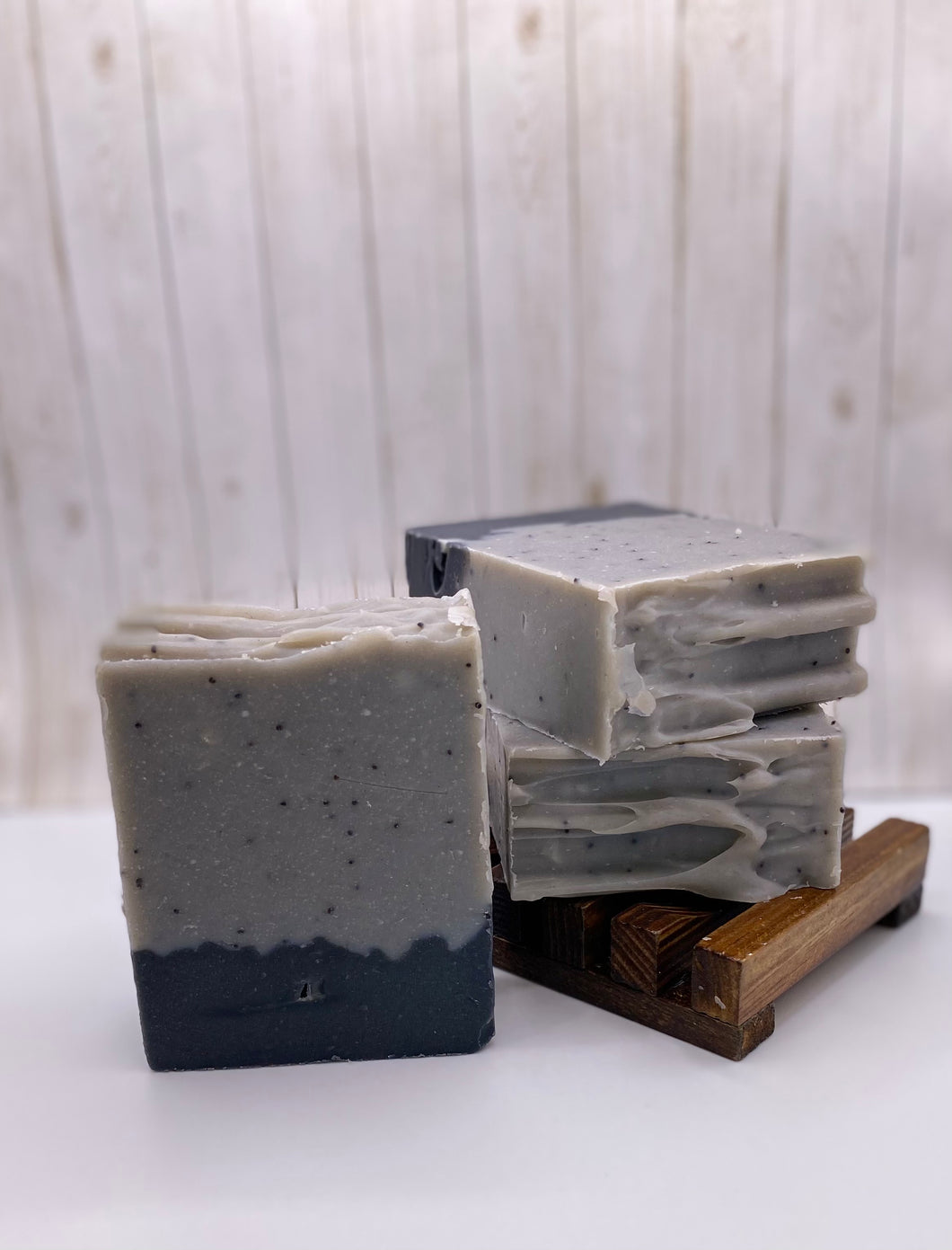 ROSEMARY w/POPPY SEEDS| Handcrafted Soap